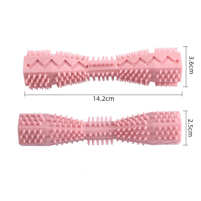 Soft Rubber Dog Toothbrush