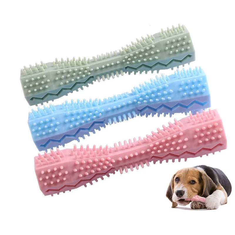 Soft Rubber Dog Toothbrush