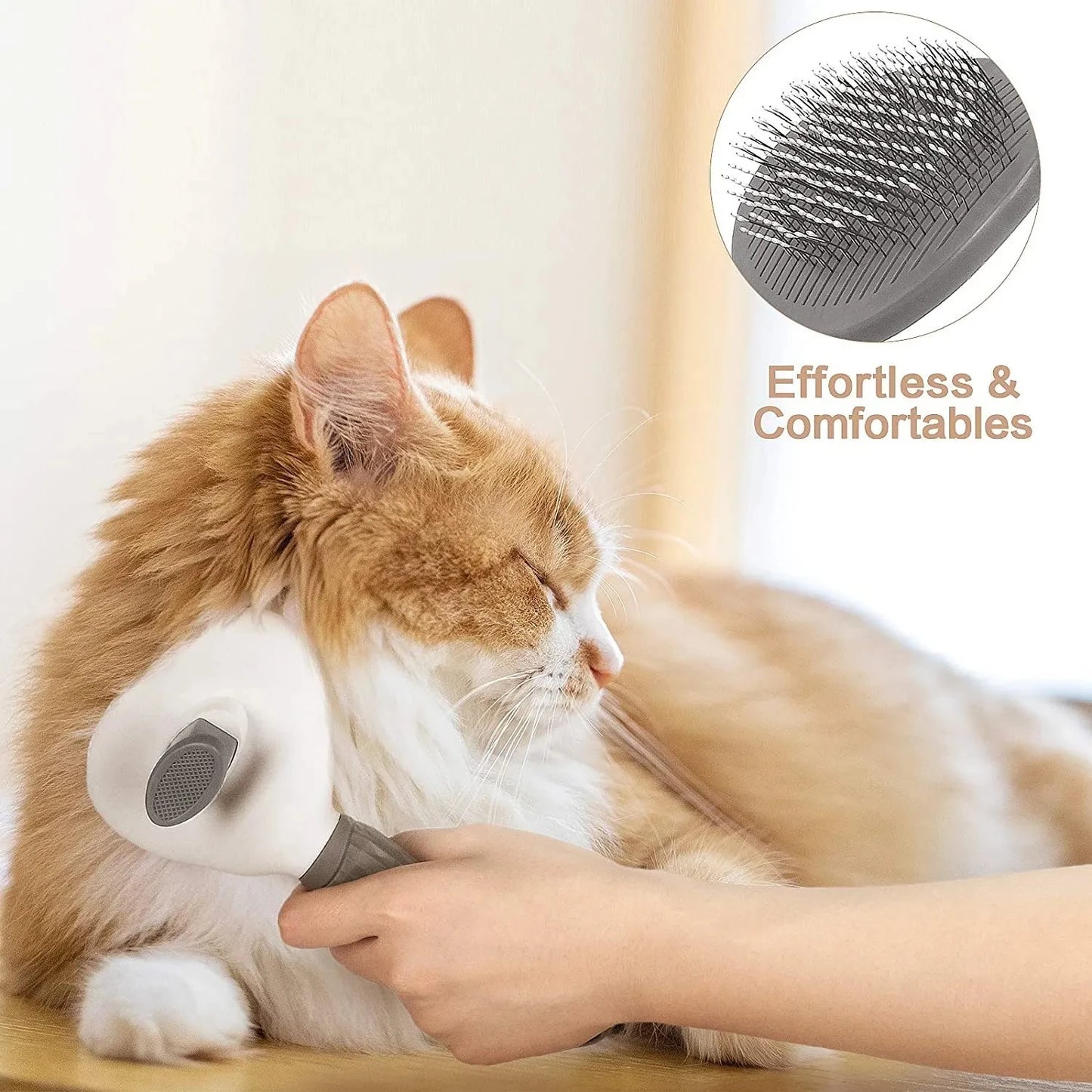 Zenvyra™ Self-Cleaning Grooming Brush