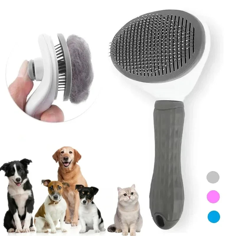 Zenvyra™ Self-Cleaning Grooming Brush