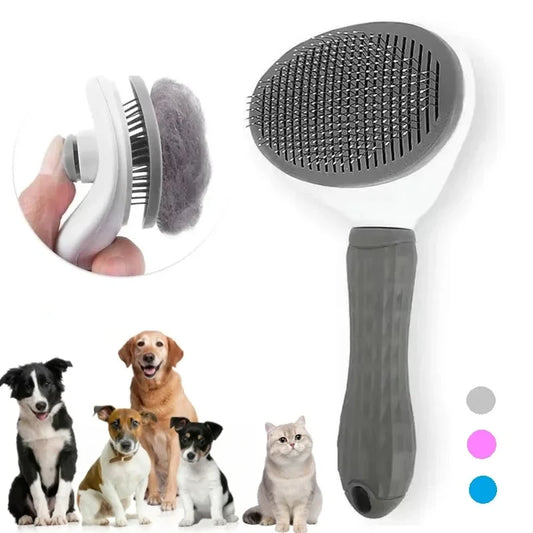 Zenvyra™ Self-Cleaning Grooming Brush